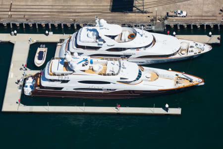 Aerial Image of JONES BAY WHARF PYRMONT