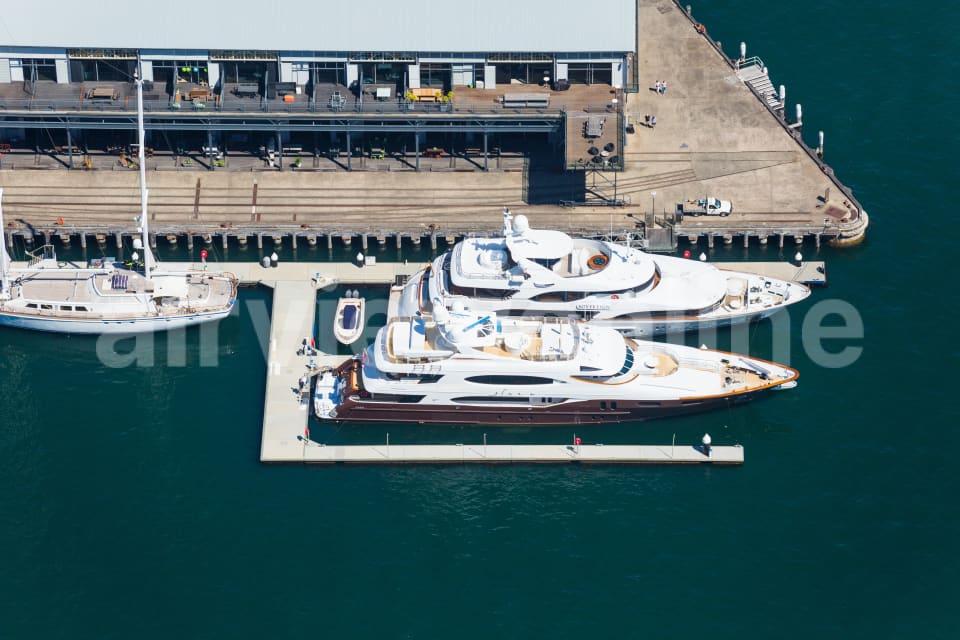 Aerial Image of Jones Bay Wharf Pyrmont