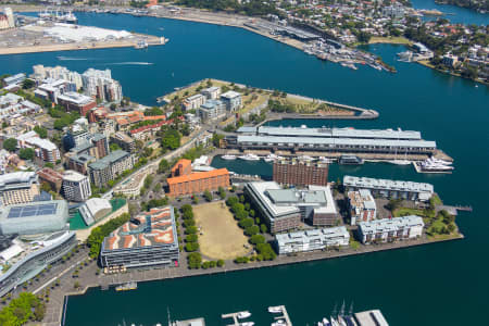 Aerial Image of JONES BAY WHARF PYRMONT