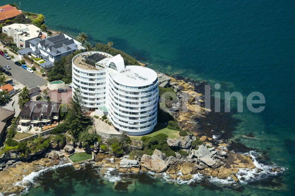 Aerial Image of Addison Road, Manly
