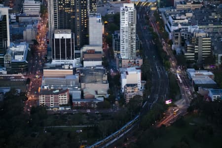 Aerial Image of PARRAMATTA NIGHT