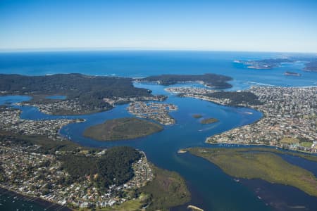 Aerial Image of HIGH ALTITUDE, CENTRAL COAST