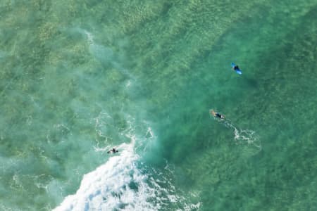 Aerial Image of SURFING SERIES - BONDI BEACH