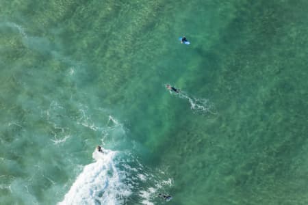 Aerial Image of SURFING SERIES - BONDI BEACH