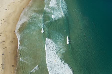 Aerial Image of SURFING SERIES - BONDI BEACH