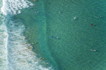 Aerial Image of SURFING SERIES - BONDI BEACH