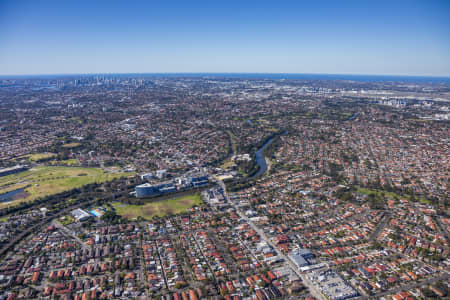 Aerial Image of CANTERBURY