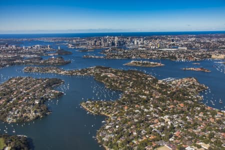 Aerial Image of HUNTERS HILL