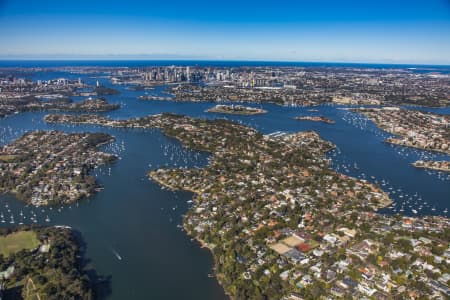 Aerial Image of HUNTERS HILL