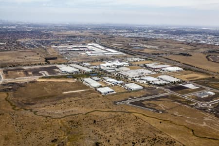 Aerial Image of MELBOURNE WHOLESALE FRUIT, VEGETABLE AND FLOWER MARKET