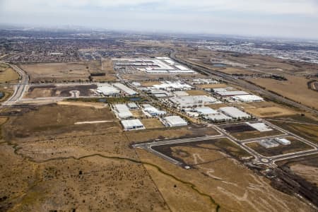 Aerial Image of MELBOURNE WHOLESALE FRUIT, VEGETABLE AND FLOWER MARKET