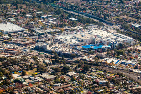 Aerial Image of EASTLAND SHOPPING CENTRE CONSTRUCTION