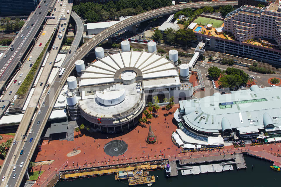 Aerial Image of Darling Harbour