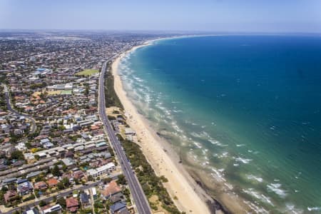 Aerial Image of MENTONE BEACH MELBOURNE