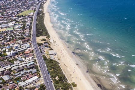 Aerial Image of MENTONE BEACH MELBOURNE
