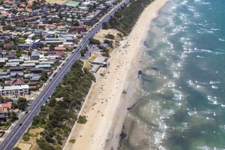 Aerial Image of MENTONE BEACH MELBOURNE