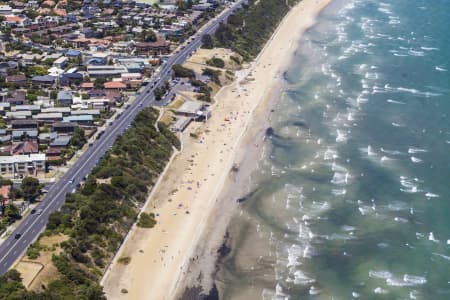 Aerial Image of MENTONE BEACH MELBOURNE