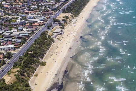 Aerial Image of MENTONE BEACH MELBOURNE