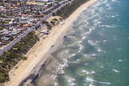 Aerial Image of MENTONE BEACH MELBOURNE