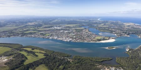 Aerial Image of BALLINA NSW