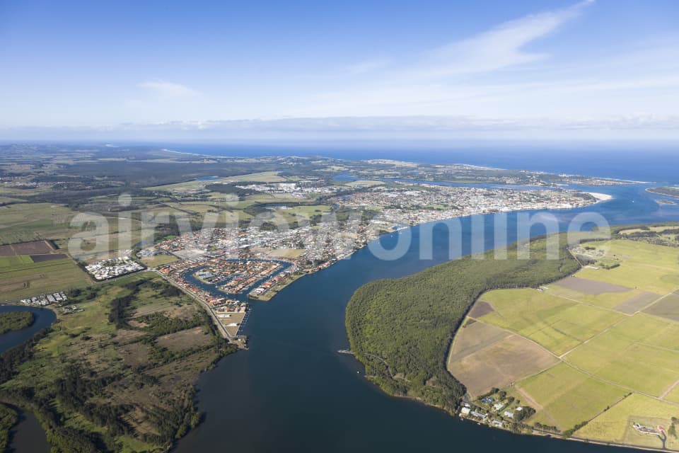 Aerial Image of Ballina NSW