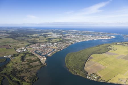 Aerial Image of BALLINA NSW