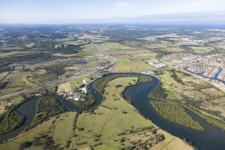 Aerial Image of WEST BALLINA NSW