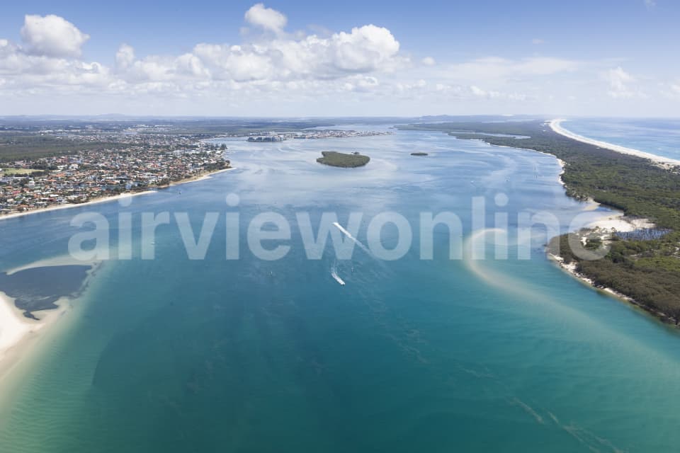 Aerial Image of Gold Coast Broadwater