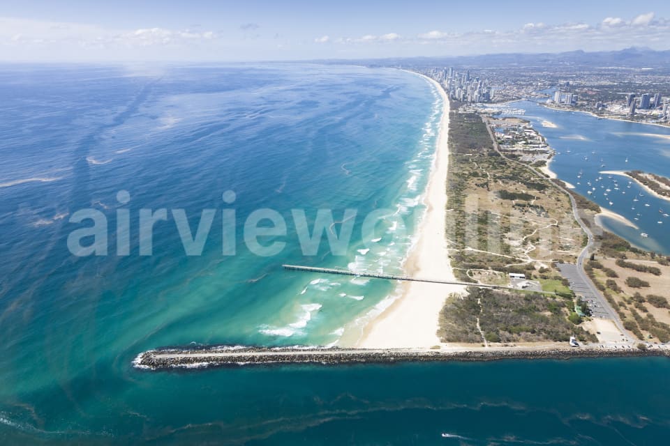 Aerial Image of Gold Coast Spit Main Beach