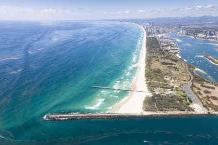 Aerial Image of GOLD COAST SPIT MAIN BEACH