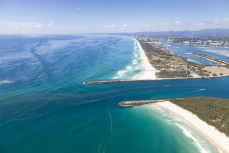 Aerial Image of AERIAL PHOTO GOLD COAST SEAWAY