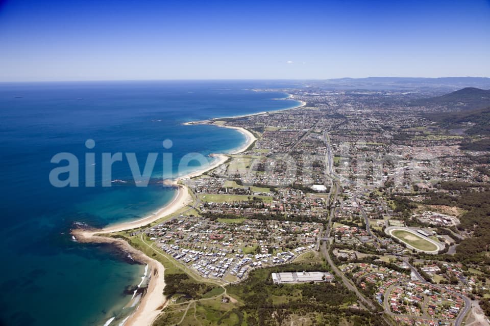 Aerial Image of Wollongong Beaches