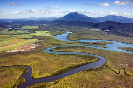 Aerial Image of DAINTREE RIVER