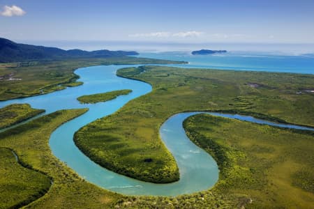 Aerial Image of DAINTREE RIVER
