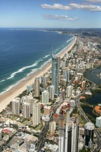 Aerial Image of Q1 SURFERS PARADISE.
