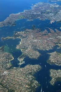 Aerial Image of HIGH ALTITUDE OF SYDNEY.