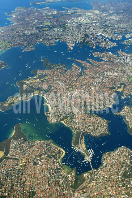 Aerial Image of The Spit to Sydney Airport