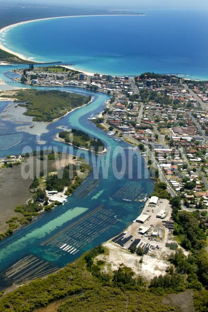 Aerial Image of Breckenridge Channel to Nine Mile Beach