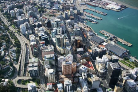 Aerial Image of WELLINGTON CBD.