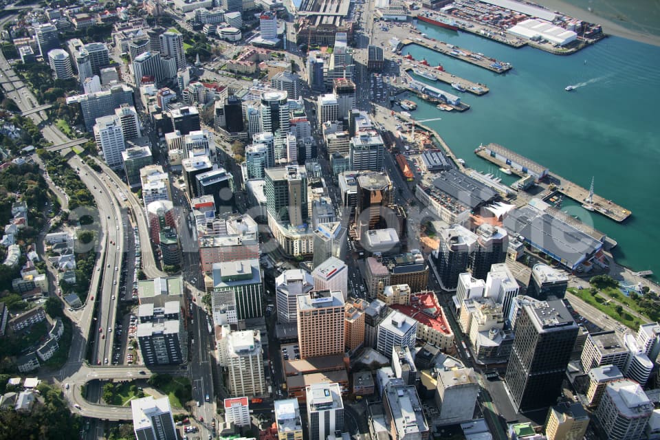 Aerial Image of Wellington CBD