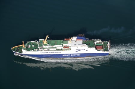 Aerial Image of BLUEBRIDGE FERRY, NEW ZEALAND