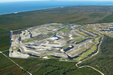 Aerial Image of DEVELOPMENT ON BRIBIE ISLAND.