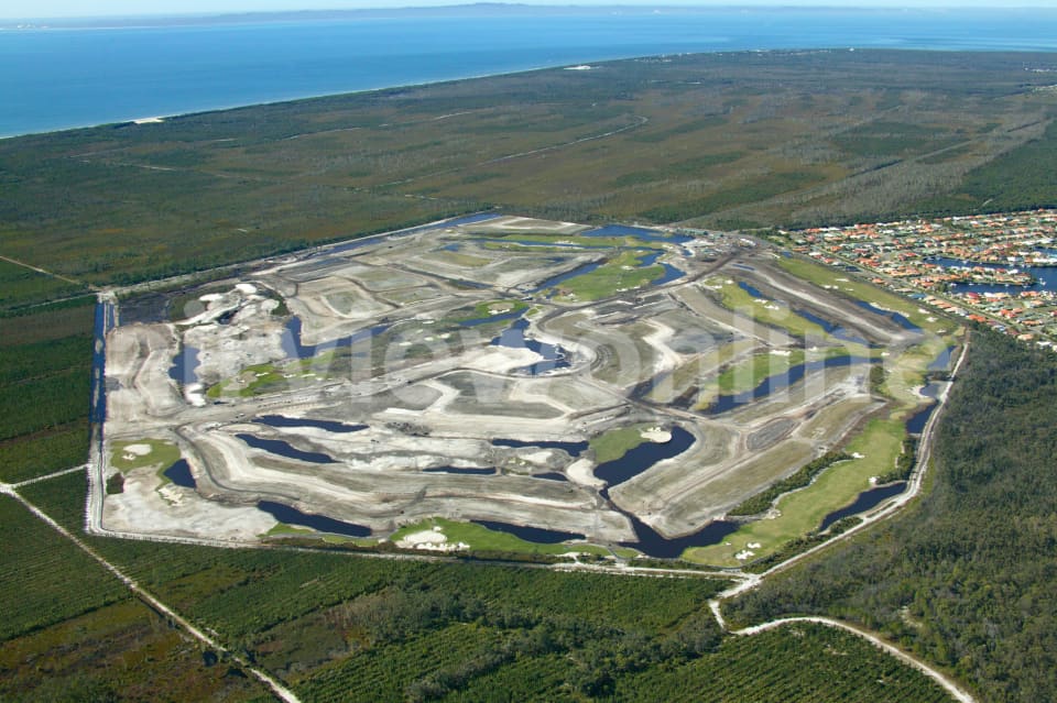 Aerial Image of Development on Bribie Island