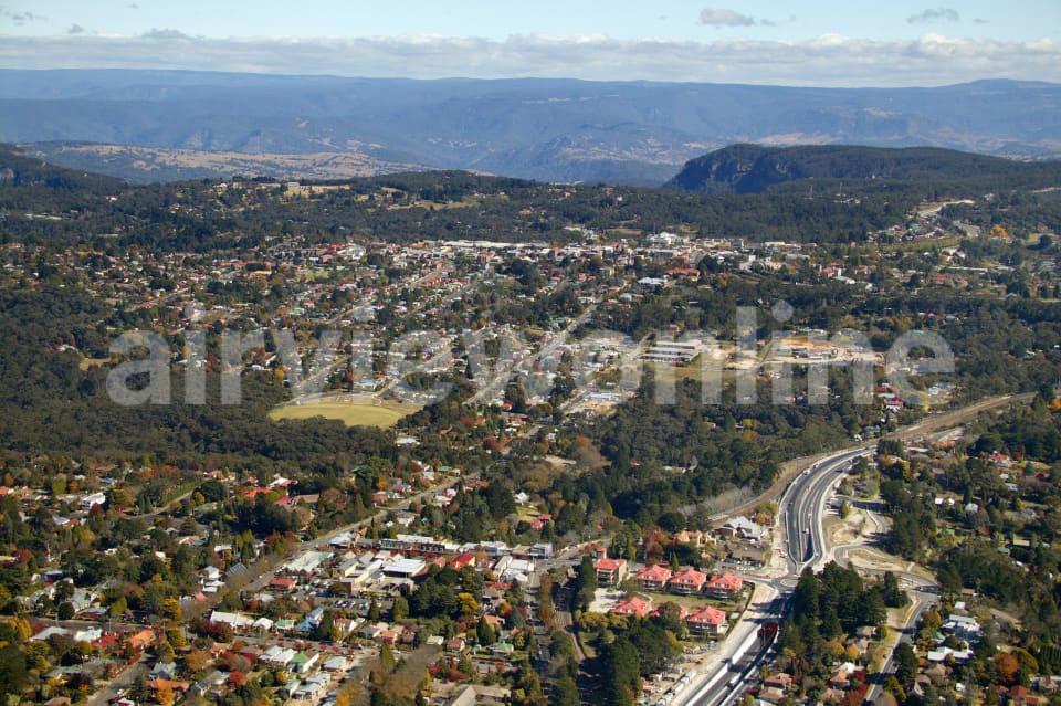 Aerial Image of Leura and Katoomba