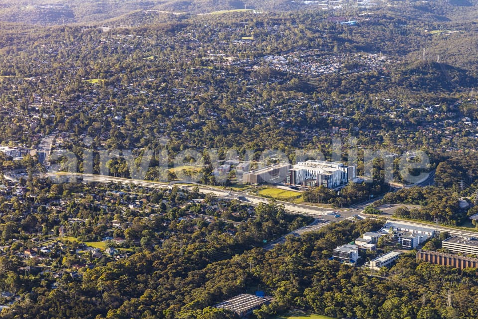 Aerial Image of Northern Beaches Hospital