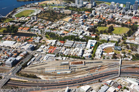 Aerial Image of EAST PERTH
