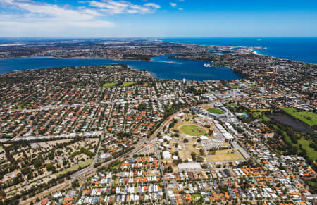 Aerial Image of MOUNT CLAREMONT