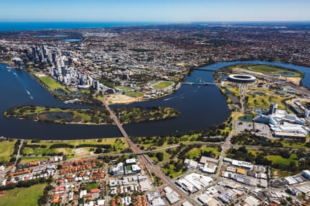 Aerial Image of VICTORIA PARK