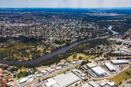 Aerial Image of Perth Airport