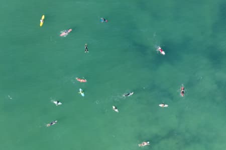 Aerial Image of BONDI BEACH SURFING SERIES